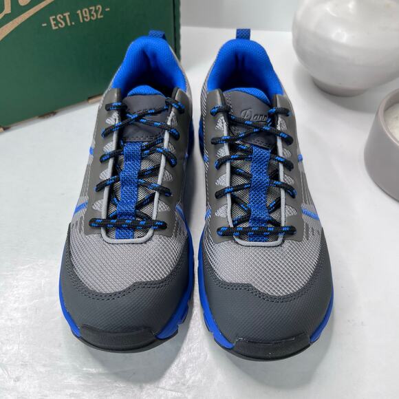 Danner Run Time 3" Composite Non-Metallic Toe Sneaker Gray/Blue 12381 Women 7.5M - Picture 8 of 10